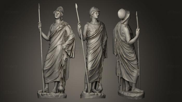 Статуи античные и исторические Афина Роспильози